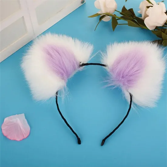 Kuyruklu Anal Plug Sevimli Kedi Kulak Cosplay Kuyruklu Anal Plug Sevimli Kedi Kulak Cosplay