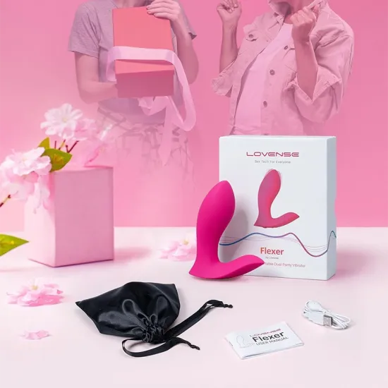 Lovense Flexer Esnek Telefon Kontrollü Vibratör Lovense Flexer Esnek Telefon Kontrollü Vibratör