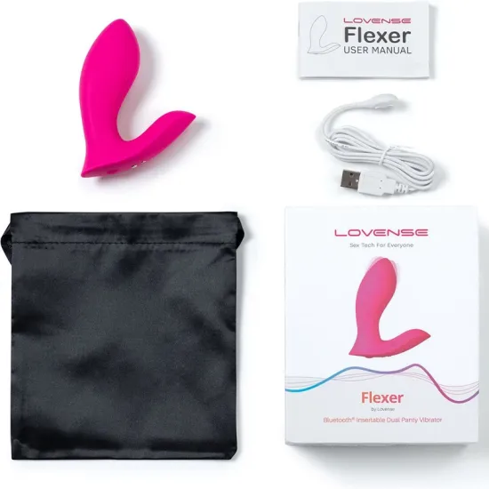 Lovense Flexer Esnek Telefon Kontrollü Vibratör Lovense Flexer Esnek Telefon Kontrollü Vibratör