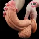 Lovetoy 25 Cm Çift Katmanlı Platinum Mega Dildo
