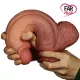 Lovetoy 25 Cm Çift Katmanlı Platinum Mega Melez Dildo