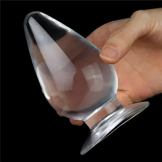 Lovetoy Flawless Clear 12 Cm Big Anal Plug Lovetoy Flawless Clear 12 Cm Big Anal Plug
