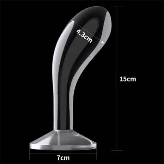 Lovetoy Flawless Clear 15 Cm Big Anal Plug Lovetoy Flawless Clear 15 Cm Big Anal Plug