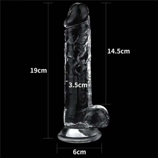 Lovetoy Flawless Clear 19 Cm Şeffaf Gerçekçi Dildo Lovetoy Flawless Clear 19 Cm Şeffaf Gerçekçi Dildo