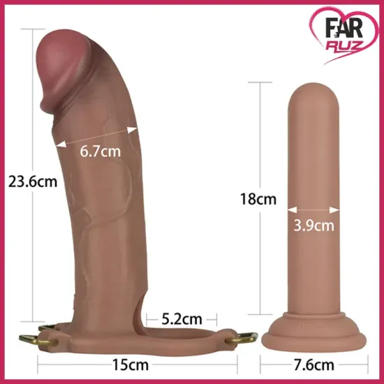 LoveToy Ingen 24 Cm Giyilebilir İçi Boş Dildo LoveToy Ingen 24 Cm Giyilebilir İçi Boş Dildo