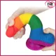 Lovetoy Prider Gökkuşağı Renkli 20 Cm Dildo Lovetoy Prider Gökkuşağı Renkli 20 Cm Dildo