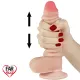 LoveToy Sliding 17.5 Cm. Çift Katmanlı Dildo LoveToy Sliding 17.5 Cm. Çift Katmanlı Dildo