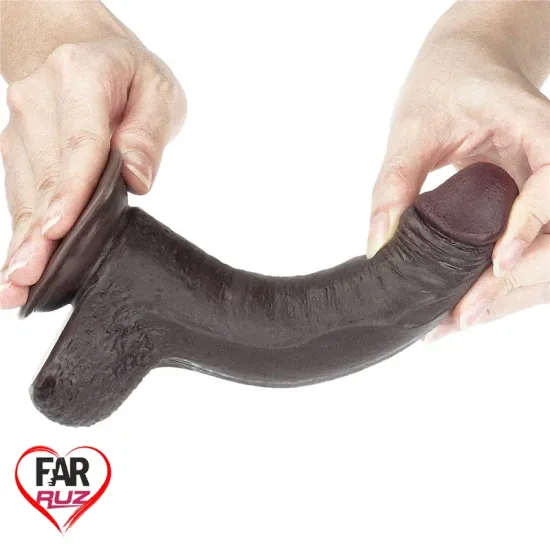 LoveToy Sliding 17.5 Cm. Çift Katmanlı Zenci Dildo LoveToy Sliding 17.5 Cm. Çift Katmanlı Zenci Dildo