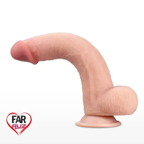 LoveToy Sliding 23 Cm. Çift Katmanlı Dildo