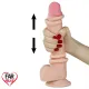 LoveToy Sliding 23 Cm. Çift Katmanlı Dildo
