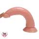 Marco 20 Cm Vantuzlu Vajina ve Anal Dildo