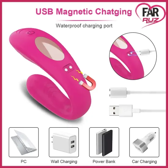 Marilyn Çiftler İçin Vibe G-Spot U Vibratör Marilyn Çiftler İçin Vibe G-Spot U Vibratör
