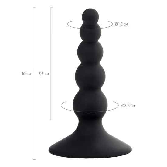 Popo 10 Cm Silikon Anal Tıkaç