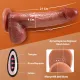Royal Warrior 21 Cm Isıtmalı İleri Geri ve Oynar Vibratör Royal Warrior 21 Cm Isıtmalı İleri Geri ve Oynar Vibratör
