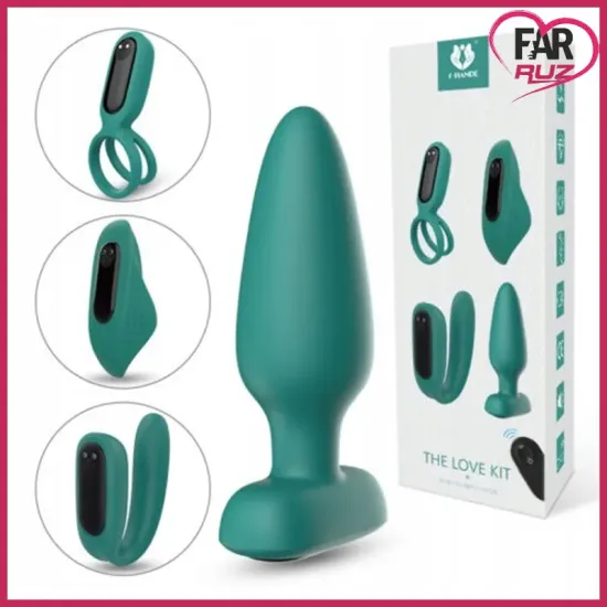 S-Hande The Love Kit 4'ü 1 Arada Vibratör Seti S-Hande The Love Kit 4'ü 1 Arada Vibratör Seti