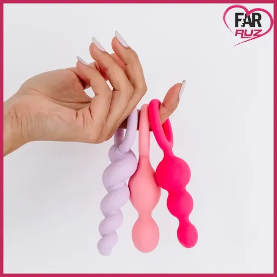 Satisfyer Booty Call 3'Lü Anal Plug Seti Satisfyer Booty Call 3'Lü Anal Plug Seti