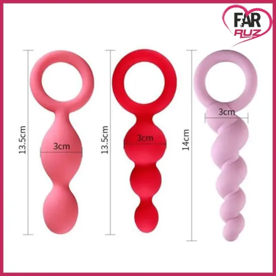 Satisfyer Booty Call 3'Lü Anal Plug Seti Satisfyer Booty Call 3'Lü Anal Plug Seti