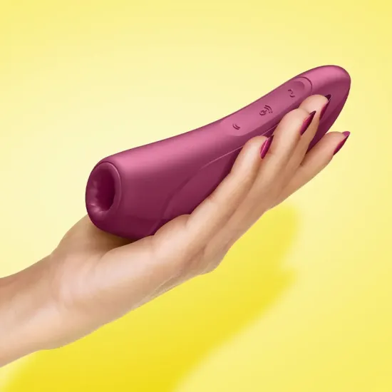 Satisfyer Curvy 1 Vakum Dalgası Klitoris Vibratörü Satisfyer Curvy 1 Vakum Dalgası Klitoris Vibratörü