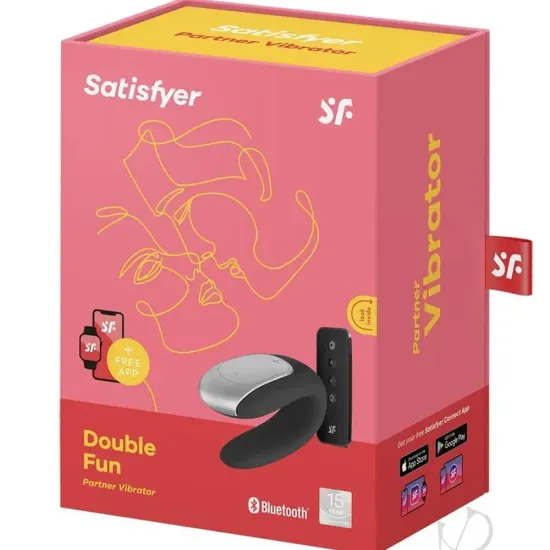 Satisfyer Double Fun Çiftler İçin Vibratör Satisfyer Double Fun Çiftler İçin Vibratör