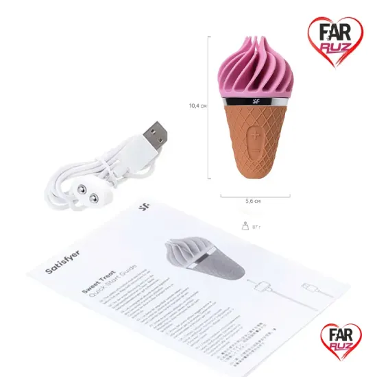 Satisfyer Layons Sweet Treat Dondurma Vibratör Satisfyer Layons Sweet Treat Dondurma Vibratör