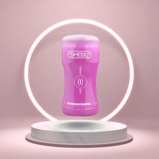 Shequ Hot Cool Vajina Cup Mastürbatör Shequ Hot Cool Vajina Cup Mastürbatör
