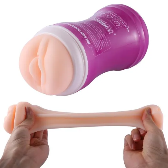 Shequ Hot Cool Vajina Cup Mastürbatör Shequ Hot Cool Vajina Cup Mastürbatör