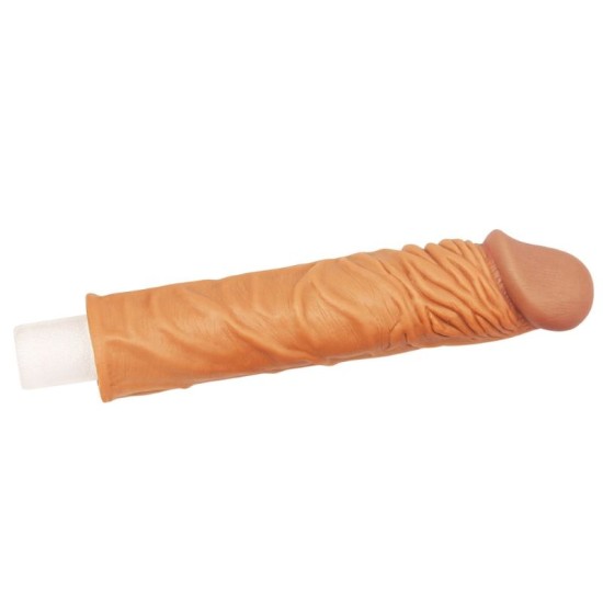 Farruz Nature Extender 5 cm Dolgulu Premium Melez Silikon Penis Kılıfı Farruz Nature Extender 5 cm Dolgulu Premium Melez Silikon Penis Kılıfı