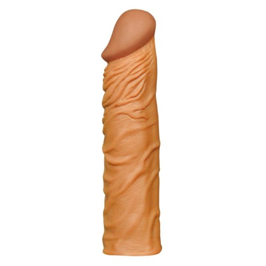 Farruz Nature Extender 5 cm Dolgulu Premium Melez Silikon Penis Kılıfı Farruz Nature Extender 5 cm Dolgulu Premium Melez Silikon Penis Kılıfı