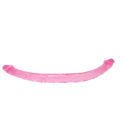Farruz Double Dones 44 cm Çift Taraflı Jel Yumuşak Penis Dildo