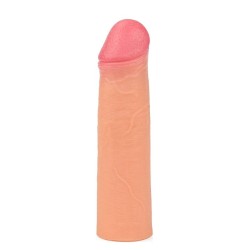 Farruz Nature Extender 5,5 cm Dolgulu Premium Ten Rengi Silikon Penis Kılıfı