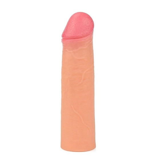 Farruz Nature Extender 5,5 cm Dolgulu Premium Ten Rengi Silikon Penis Kılıfı Farruz Nature Extender 5,5 cm Dolgulu Premium Ten Rengi Silikon Penis Kılıfı