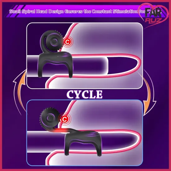 Snail Lasso Cock Ring Salyangoz Penis Halkası Snail Lasso Cock Ring Salyangoz Penis Halkası