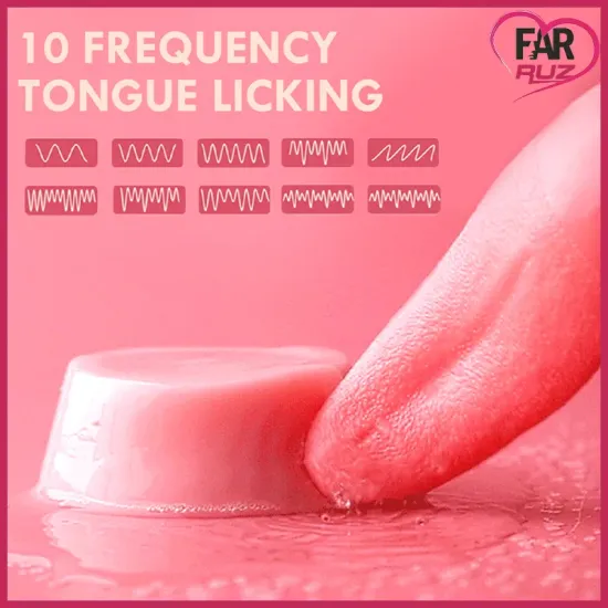 Tongue Licking 10 Fonksiyonlu Yalama Vibratör Tongue Licking 10 Fonksiyonlu Yalama Vibratör
