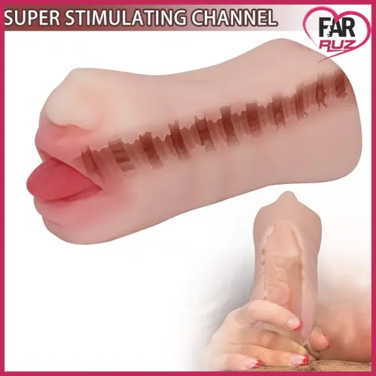 Virgin Çift Taraflı Vajina & Oral Mastürbatör Virgin Çift Taraflı Vajina & Oral Mastürbatör
