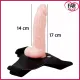 Wear Penis 20 Cm İçi Boş Belden Bağlamalı Vibratör Wear Penis 20 Cm İçi Boş Belden Bağlamalı Vibratör