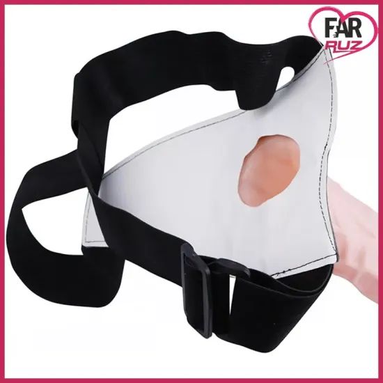 Wear Penis 20 Cm İçi Boş Belden Bağlamalı Vibratör Wear Penis 20 Cm İçi Boş Belden Bağlamalı Vibratör