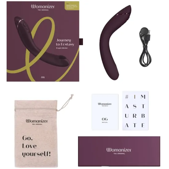 Womanizer Og Aubergine Emiş Vibratörü Womanizer Og Aubergine Emiş Vibratörü