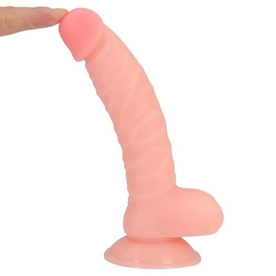 Farruz 21 cm Realistik Vantuzlu Dildo Penis