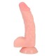 Farruz 18 cm Vantuzlu Realistik Penis Dildo