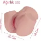 Yasha 2 Kg Titreşimli Anal ve Vajinal Kalça Mastürbatör Yasha 2 Kg Titreşimli Anal ve Vajinal Kalça Mastürbatör