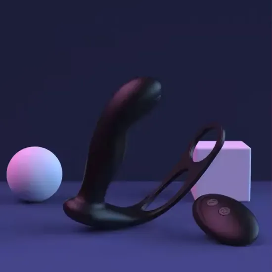 Ziggy APP Oynar Başlı Anal Plug ve Penis Halkası Ziggy APP Oynar Başlı Anal Plug ve Penis Halkası